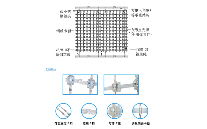 P62.5全彩網格屏，網格軟屏，戶外LED網格屏